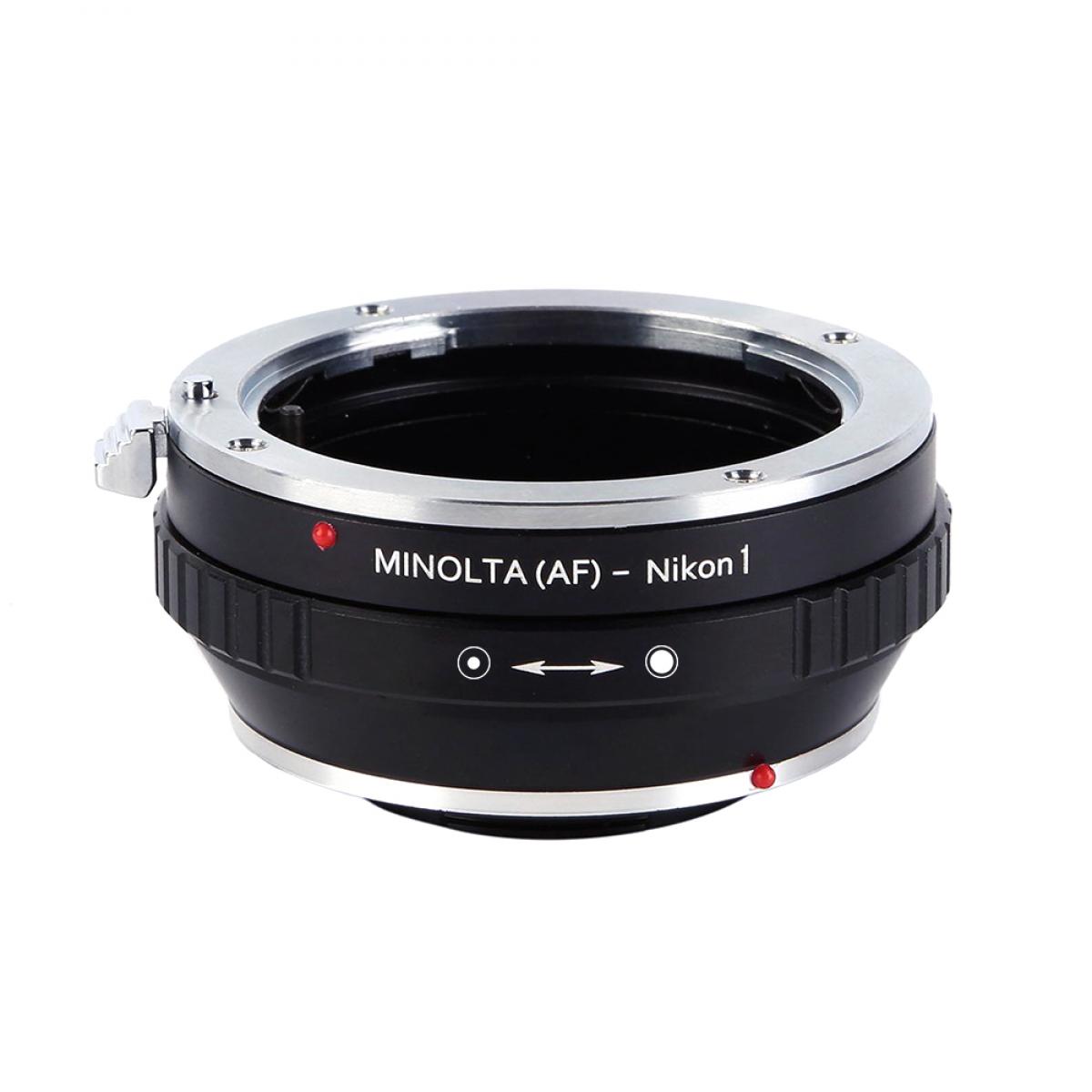 Minolta AF to Nikon 1 Mount Adapter with Tripod Mount K&F Concept