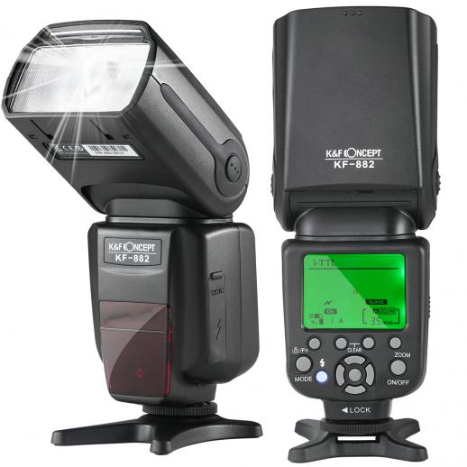 x flash sync Flash for Nikon KF882 Speedlight 1/8000 High TTL Wireless