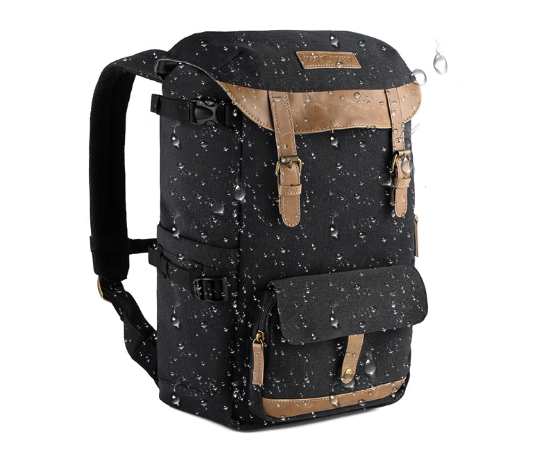 Color : Gray MX DSLR Camera Backpack Multifunction Security Camera Bag Waterproof Rucksack With Tripod Holder Rain Cover For Men/Women Black Gray