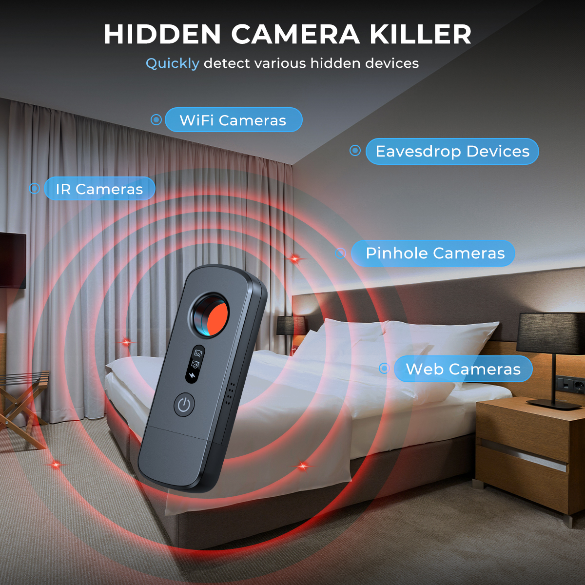 How To Find Hidden Cameras And Microphones?